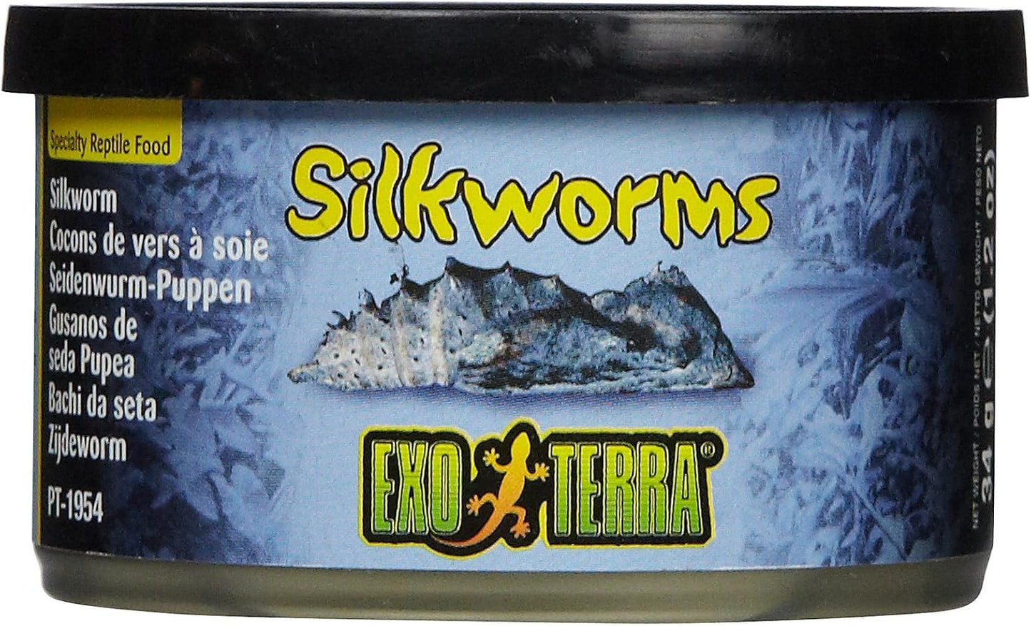 Exo Terra Canned Silkworms (Pupea) - 34 g (1.2 oz)