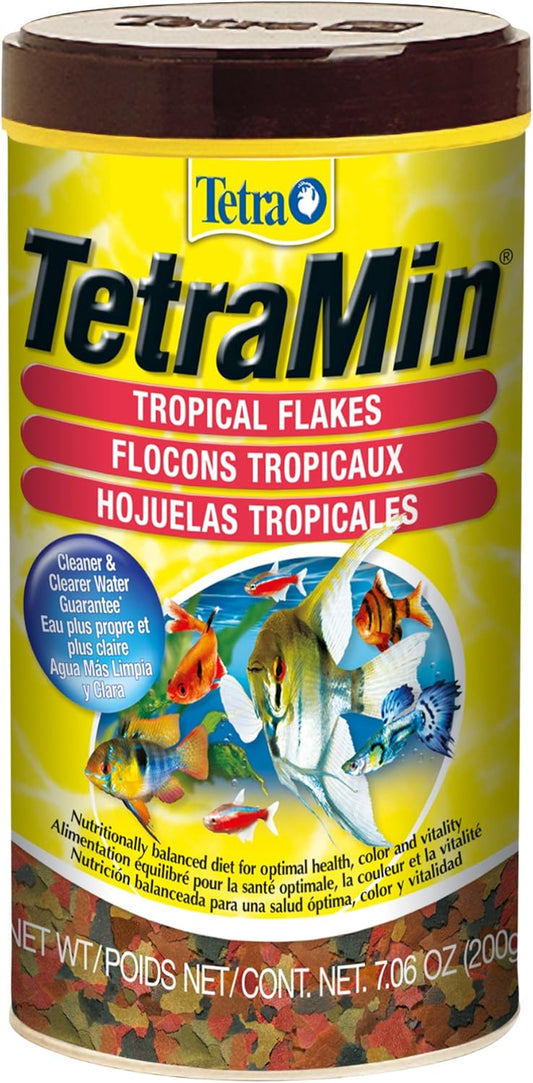 TetraMin Flakes 7.06oz, 200g (Bilingual)