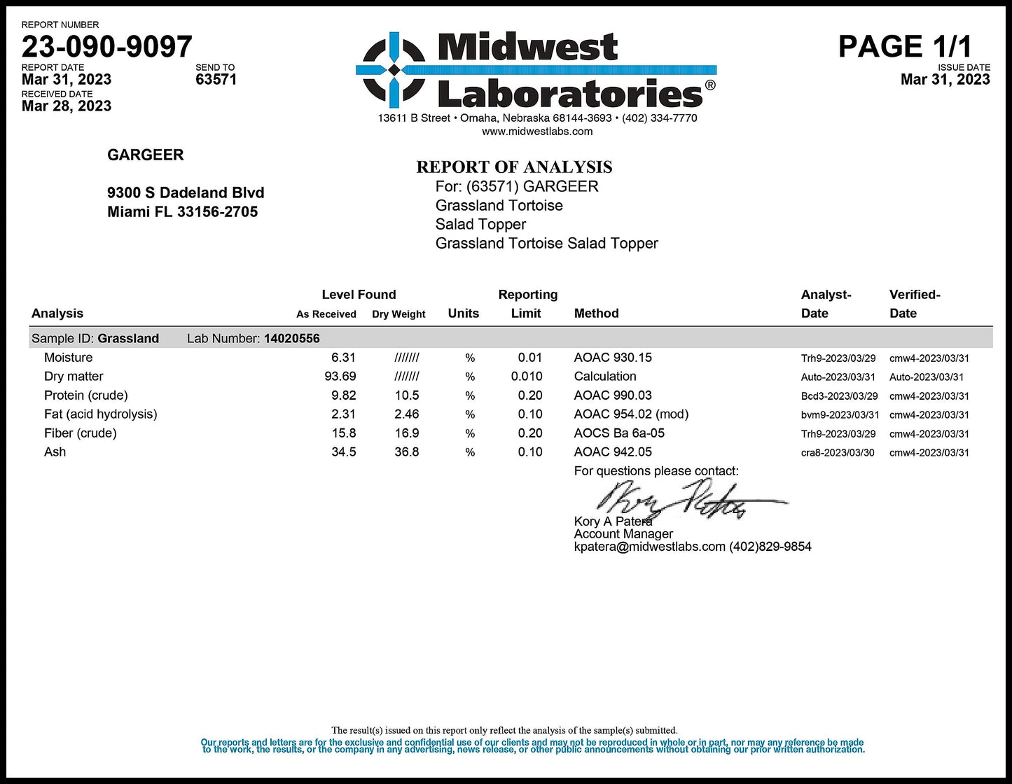 Gargeer Bearded Dragon Salad Topper: Supercharge Healthy Diet Supplement - Essential Nutrition Care Blend for Strength & Robust Immune System in Juvenile & Adult Dragons 2oz, Made in The USA. Enjoy!