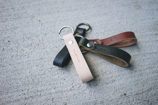 Leather Keychain - Furr-Reel