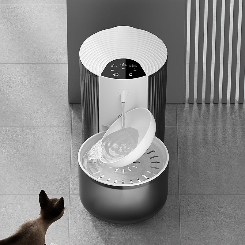 NNETM Smart Cat Water Fountain with 3L, USB & Battery - Furr-Reel